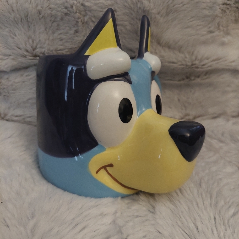 New Bluey Oversized Mug W/ Chilli Heeler Mug ADORABLE! VIRAL - Picture 6 of 9